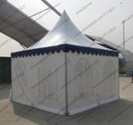 Aluminum Outdoor Pagoda Party Tents , Garden Marquee Tent With Glass Sidewalls