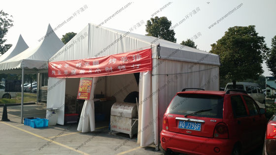 3 x 3m Mini Temporary High Peak Marquees UV Resistant For Amusement Park